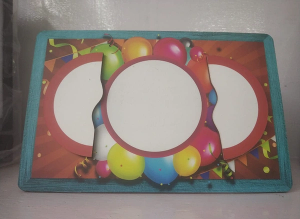 Happy Birthday Frame Magnet - 6 x 8 inches